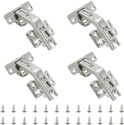 4 PCS 135 Degree Cabinet Door Hinges,Kitchen Cupboard Blind Corner Hinges