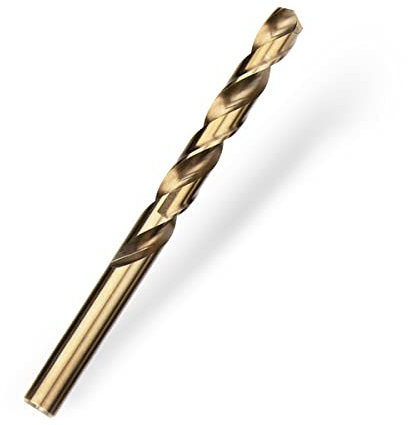 Meccion HSS Metallbohrer Professional Geschliffen Kobalt 1pc 10.5mm Spiralbohrer fur Edelstahl und Metall