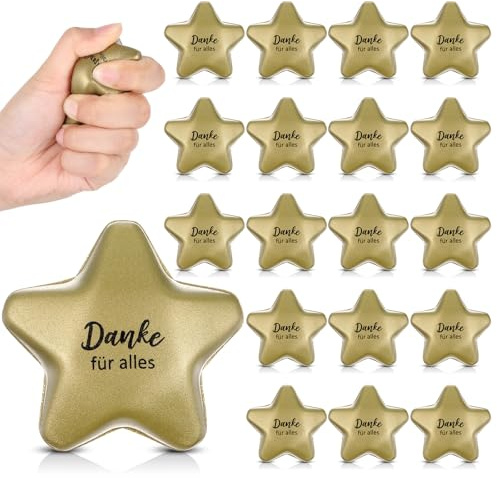 Otuuz Danke Geschenk, Danke für Alles, Dunkelgold, 8 Stück | Antistressbälle Set, Klein Stressabbau Bälle, Danke für Alles Geschenk, Mitarbeiter Erwachsene Büro, Mitgebsel Gastgeschenke