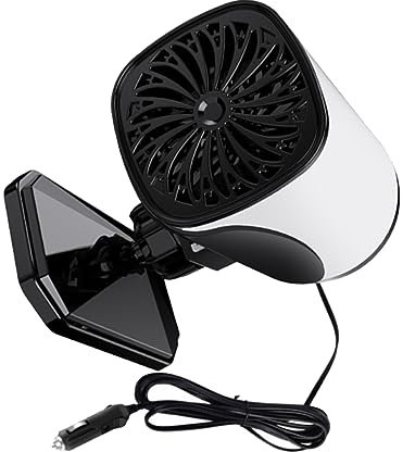 Cabilock 1pezzi Riscaldatore Portatile Per Auto Ventola Per Riscaldamento Auto Strumento Per Riscaldamento Interno Elettrico Per Macchina Efficiente Per Disappannare e Sbrinare in Inverno