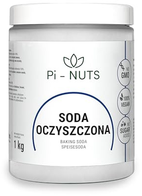 Natron Lebensmittelqualität 1kg - Natriumhydrogencarbonat zum Backen und Reinigen - Reine Speisesoda ohne Zusätze für Haushalt und Küche