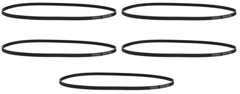 ifundom 5 Piezas Correa de Goma para Motor de Máquina de Coser Resistente y Elástica Repuesto para Partes Antiguas y Motor Transmisión Silenciosa y Precisa para Uso Doméstico