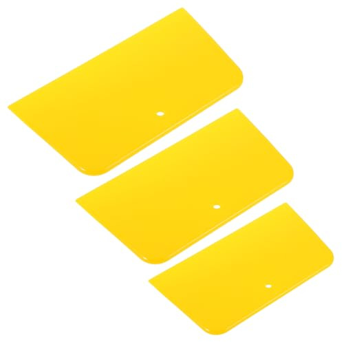 YARNOW 3pezzi Spatola per Stucco per Carrozzeria Applicazione di Vernice Riutilizzabile per Carrozzeria per Auto per Automobili per Stucco per Sigillanti