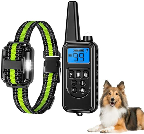 Hundetrainingsgeräte, halsbänder zur korrektur des hundeverhaltens, trainingshilfen für alle Hunderassen, wasserdicht und strapazierfähig, längenverstellbar C (W30)