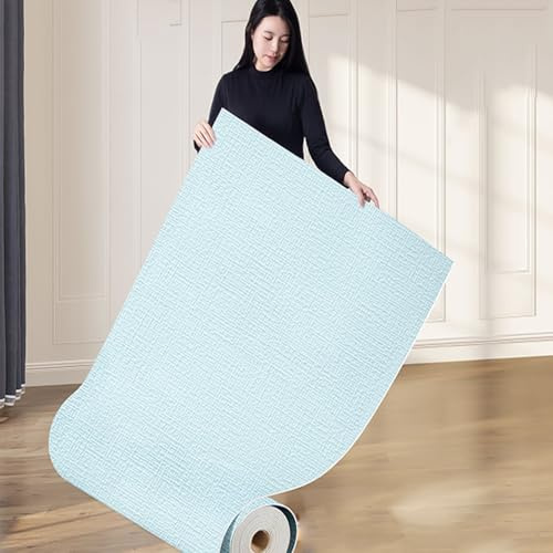 Rouleau de papier peint autocollant – Panneaux muraux à isolation thermique de 3 mm d'épaisseur pour salon et chambre à coucher – Autocollant mural décoratif en mousse résistante au froid