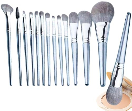 Makeupborstset – hållbart högkvalitativt syntetiskt material, skönhetsutrustning av professionell kvalitet, kit för kosmetik, skyddssystem | tillförlitlig hjälp för kvinnor resor professionell
