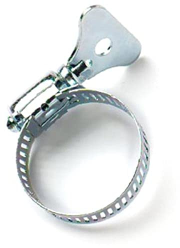 Bulk Hardware BH01180 Collier de serrage avec vis à ailettes, Set de 2 Pièces