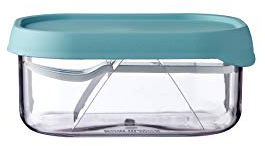 Mepal - Obstbox Take a Break - Obstbox zum Mitnehmen für frisches Obst - Box mit kleiner Obstgabel - Passt perfekt in die Take a Break Lunchbox - 250 ml - Nordic Green