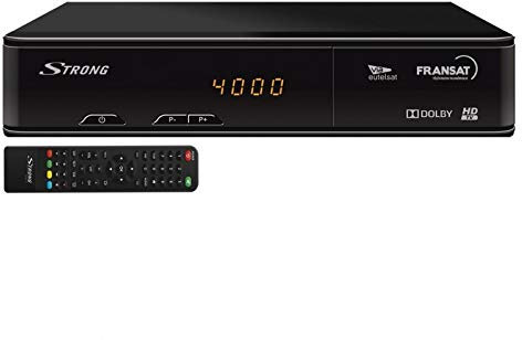 STRONG Récepteur boitier TV Satellite HD Vendu sans Carte FRANSAT Eutelsat 5W