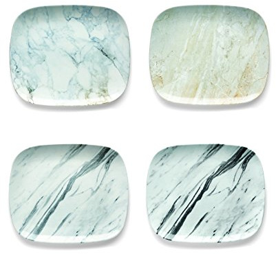 Guzzini GZ11310052 Set 4 Piatti Carrara Serie My Fusion