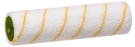 Colorus Malerwalze 25 cm 12 mm Flor Gold Streif für glatte Flächen | Strapazierfähige Farbwalze für glatte und leicht strukturierte Oberflächen sowie feine Oberflächenstrukturen