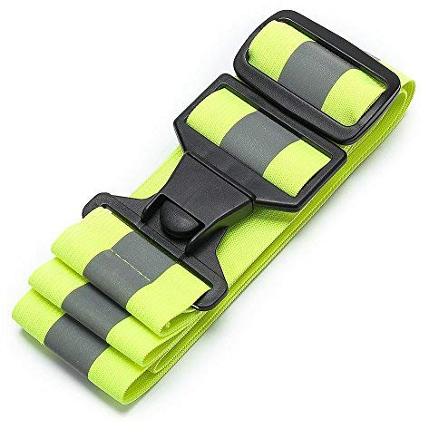 AYKRM 5 Farben Mehrere Farben Laufweste - Reflektierende Weste für Joggen, Fahrrad | Atmungsaktiv & Leicht | Warnweste Reflektor Gürtel