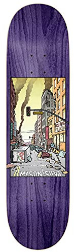 Nice Neighborhood Mason Deck Skateboard, Mehrfarbig, 8,28 x 31,7