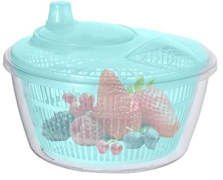 Centrifuga per insalata, centrifuga per lattuga, centrifuga per frutta e verdura, grande centrifuga per insalata, pratico ed efficace, per frutta, lattuga