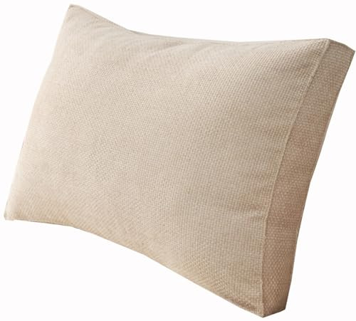 UWOBTN Cuscino da Lettura Divano, 60/70/80/90cm Schienale Testata Letto,Grande Cuscini Lettura Testiera, Removibile Lavabile Cuscino da Parete，Supporto Lombare Cuscino(Color 2,80x50+18cm)