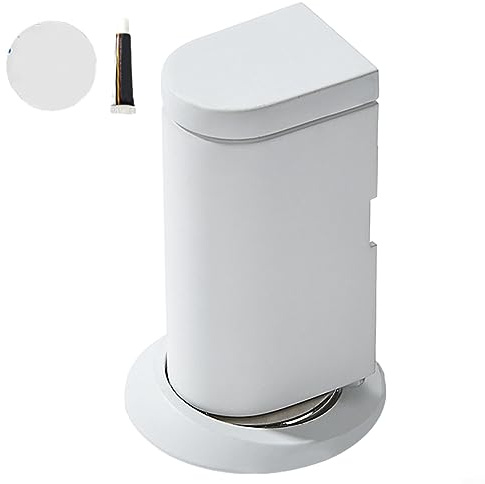 Langlebiger magnetischer Türstopper, geeignet für jede Wand, Weiß