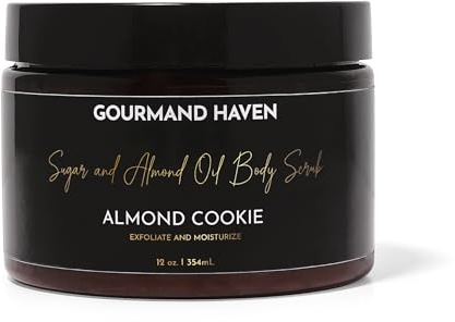 Exfoliating Body Scrub - Sugar Exfoliator - Bath and Shower Products for Women and Men - Exfoliate Dead Skin for Hand, Leg, and Body - 12 Fl Oz