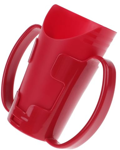 VALICLUD Gobelet de Soins Incliné Étouffement pour Adultes et Personnes Âgées Gobelet Hydratation Unbreakable pour Patients Handicapés et Alités Aide à Boire Confortable avec Double Anse