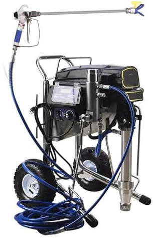 Pulverizador De Pintura Látex Sin Aire, Eléctrico, Gran Tamaño Y Alto Voltaje, con Motor Escobillas Alta Eficiencia Y Confort