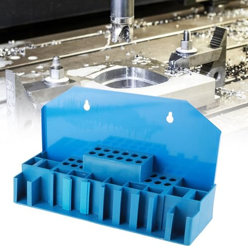 Itonash Kit de Serrage à Fente en T 58 Pièces, Plaque de Presse Combinée Durcie avec Supports de Montage Mural, pour Fraiseuse de Tour et Serrage de Pièce CNC