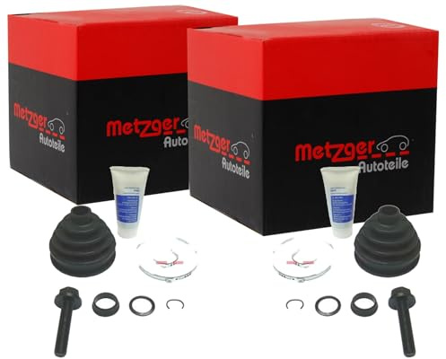 2x Metzger Achsmanschetten Satz | 2x 751.013K passend für 100 80 90 A4 A6 A8 Allroad
