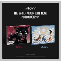 MEOVV BITE NOW 2nd EP Album avec suivi Meow (Photobook Beast Version)