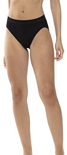 Mey 2-pack damjazzbyxor – 59201 emotion – jazzbyxa av viskos – kroppsstorlek – damtrosor utan sidosömmar – trosor för kvinnor, 59201-P2, svart, 38