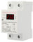 Dispositivo Protección Sobretensión Subtensión con Recuperación Automática 230V 40A con Pantal el Voltaje y Luz Indicadora Dispositivo Protector Montado en Riel DIN
