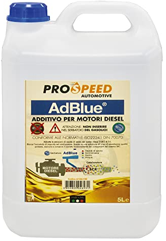 Aditivo Urea PROSPEED Ad Blue para motores diésel SCR Euro 4 5 6 + boquilla de 10 l