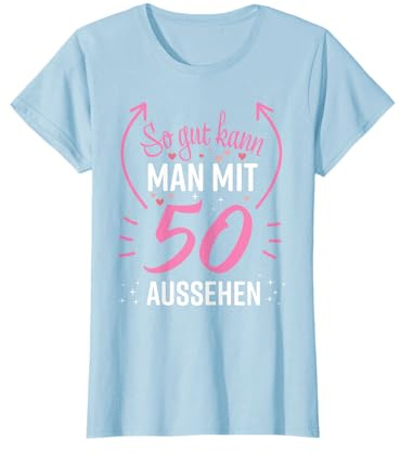 50 Geburtstag Frauen Frau Deko Lustig 50er 1971 Geburtstag T-Shirt