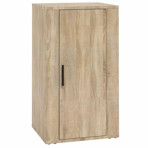 vidaXL Sideboard Schrank Anrichte Beistellschrank Kommode Mehrzweckschrank Standschrank Wohnzimmerschrank Sonoma-Eiche 40x33x70cm Holzwerkstoff