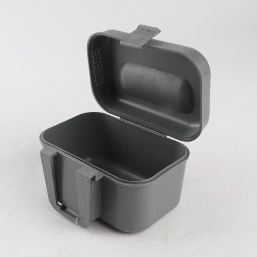 Asixxsix Scatola Refrigerante per Esche Vive, Stazione per Esche da Pesca, Porta Esche per Vermi, Impermeabile, Antipolvere, Resistente al Calore e Antiusura, Scatola per Esche da Pesca (S)