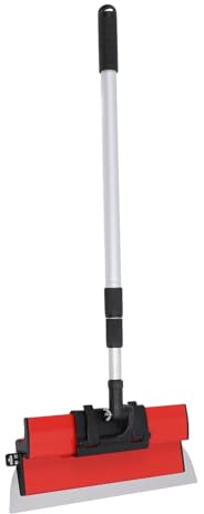 Espátula Alisadora Profesional de Acero Inoxidable para Pared y Techo - Conjunto 250mm, 400mm y 600mm con Mango de Extensión en Construcción