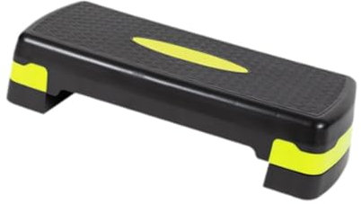 Baoblaze Aerobic-Stepper, Workout-Stepper für Kinder und Erwachsene, tragbar, leicht, höhenverstellbar, Übungs-Step-Plattform für Yoga, Cardio, Schwarz Und Grün, 68cm
