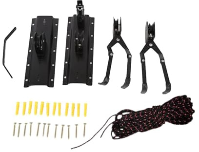 LIXSAZSE Bicycle Hoist Garage Storage Ceiling Mount Lift Hoist Effortlessly Save Space While Storing Bikes And Equipment Mountain Bike Ceiling Mount Lift Hanger
