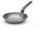 de Buyer - Bratpfanne CARBONE PLUS aus Eisenstahl - 20 cm - 5110.20, Silber