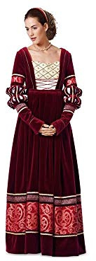 burda style Schnittmuster Damen Karneval Kostüm Historisches Renaissance-Kleid #7171 Gr. 36-50 | Papierschnittbogen | Plus Size