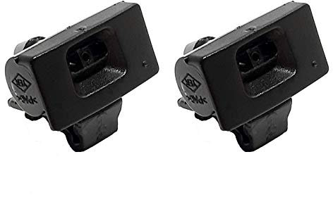 Twowinds - Ugello Lavavetri 8200600847 Compatibile con Renault Clio 4 Captur Kango 3 Master 3 - Parabrezza Anteriore - Ugelli Tergicristallo - Spruzzatore - Spray (2 pezzi)