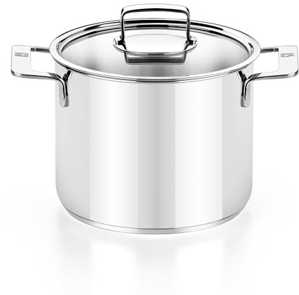 Olla Con Tapa Cristal Signature 24 Cm - Inducción