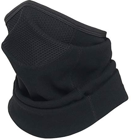 Oscenny Snoods for Men Face Mask Elastic End Finished for Better Stay Up Thermal Locked Breathable Panels Long Size Neck Warmer for Winter Cold Weather for Skiing Cycling Motorcycle Running