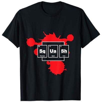 Squash Schläger Squash Bälle Squash Sport T-Shirt