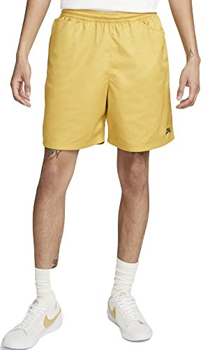 Nike Shorts Chino Skateboard SB Gelb Code DH2892-777, gelb / schwarz, S