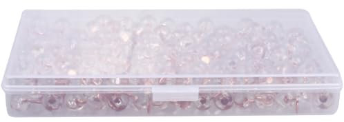 EXCEART 200stücke Reißzwecken Für Karten Zuhause Büro Kartennägel Aus Stahl Zum Aufhängen Von Fotos Und Listen Dekorative Heimanwendung Roségold