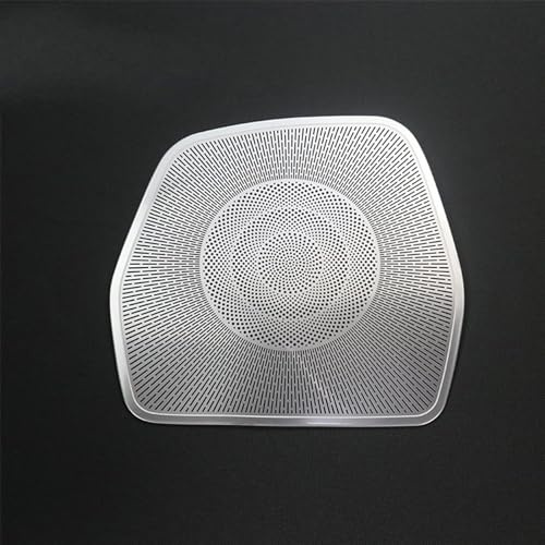 AufkleberDekor Kompatibel Mit Mercedes Für Benz Für C-Klasse W205 GLC X253 2015–2021, Auto-Innenraum, Audio-Lautsprecher, Armaturenbrett, Lautsprecher, Dekoration, Abdeckung, Aufkleber(color1)