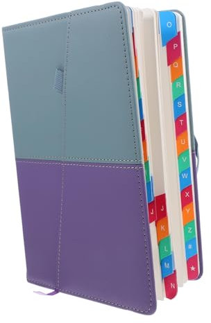 OHPHCALL Adressbuch Für Home Office Tragbarer Passwort-organizer Mit Alphabetischen Registerkarten Kleines Adressbuch Für Telefonnummern Und Webseiten Für Unterwegs