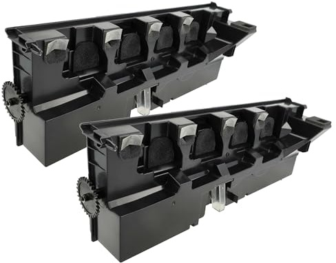 vhbw 2 x resttonerbehållare ersättning för Konica Minolta WX-103, A4NN-WY3, A4NN-WY1 för laserskrivare