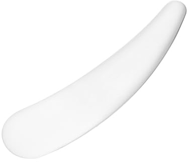 WOFASHPURET Cuillère Acier Inoxydable pour Crème de Visage Spatule Pratique pour Cosmétiques pour Masques Sérums et Soins de Peau Outil de Beauté Compact pour Usage à Domicile ou Voyage