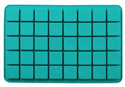 VERDANVERSE Stampi in Silicone per Biscotti 40 Cavità Set da 2 Pezzi Resistente al Calore Flessibile e Antiaderente per Dolci Fai da Te e Cioccolato Utensile da Cucina per Uso Domestico