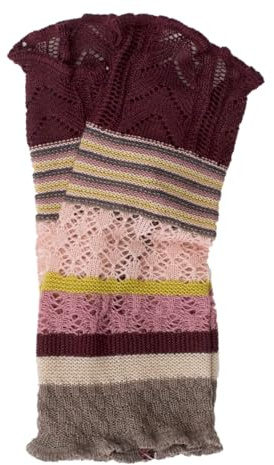 invero, Merino Armstulpen Ruby Mehrfarbig, 100% Wolle