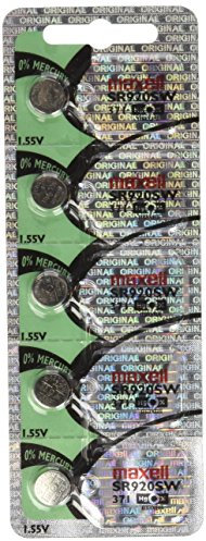 Maxell SR920SW 1.55V Silver Oxide Battery (5Pcs per pack)